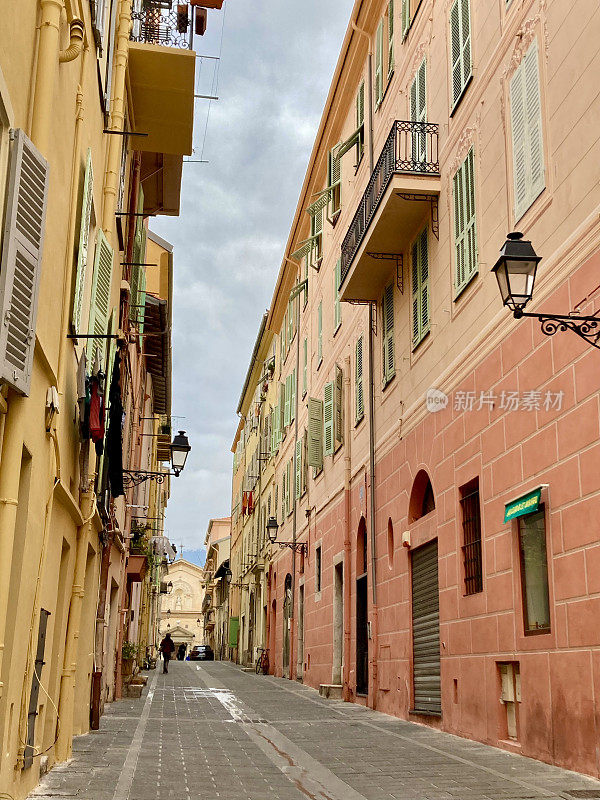 France - Côte d’Azur - Menton - little street un the old town